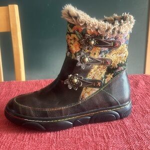 L’artiste Boots floral cute Forrestwr BM 37